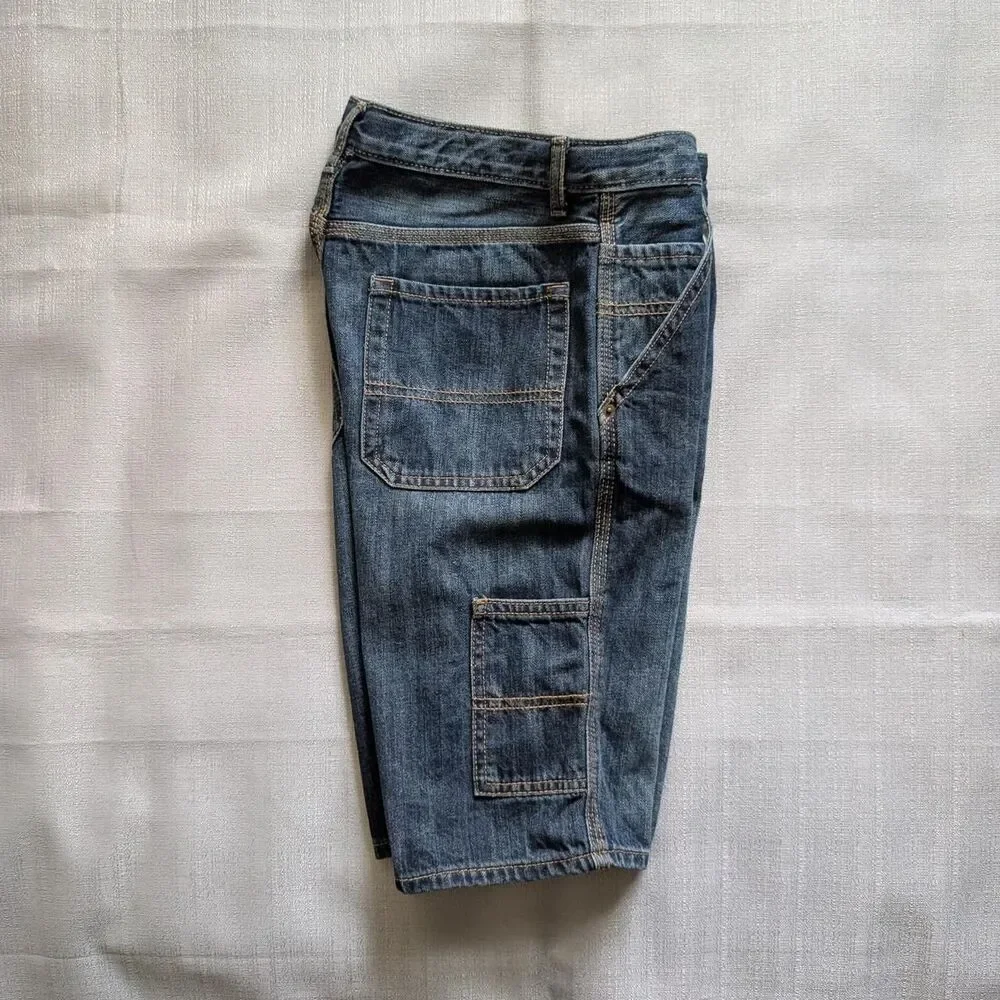 The Children's Place Blue Denim Shorts Boys size 10 NEW!